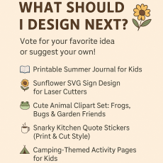 What Should I Design Next — Vote in our Poll