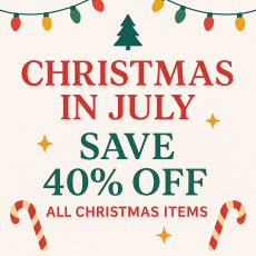 Christmas in July! Save 40% on All Christmas Designs