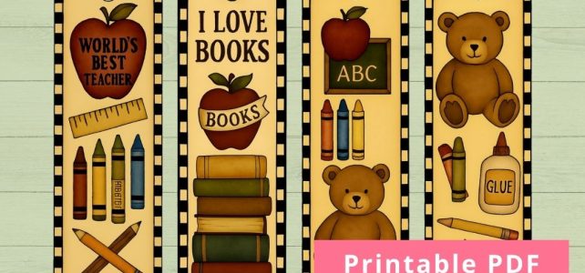 3 Creative Ways to Use Printable Bookmarks