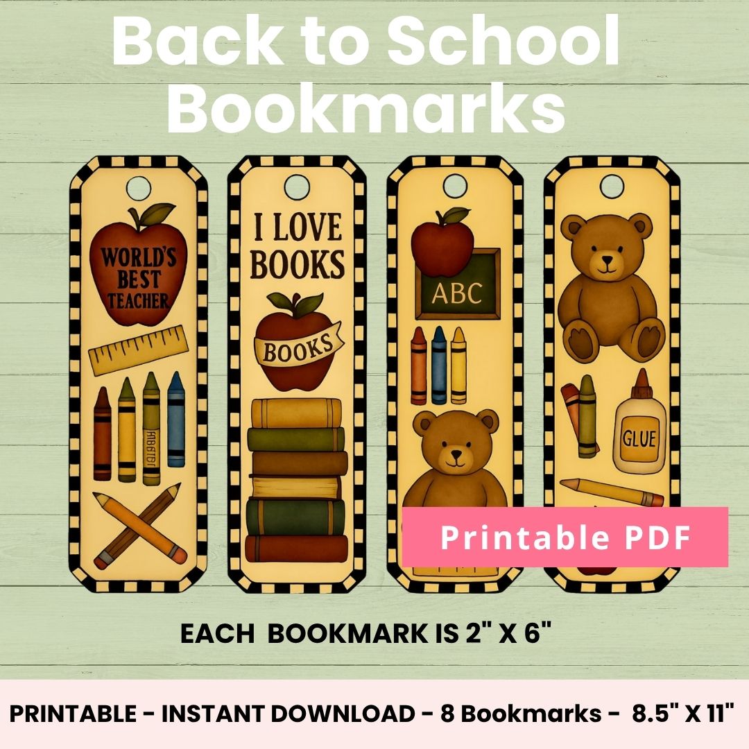 3 Creative Ways to Use Printable Bookmarks - SCC Digital Designs Blog