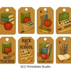 Printable Tags – Perfect for Holidays, Birthdays, & Classrooms