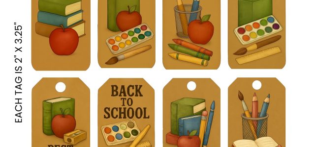 Printable Tags – Perfect for Holidays, Birthdays, & Classrooms Printable Tags – Perfect for Holidays, Birthdays, & Classrooms