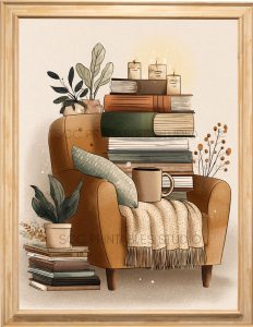 Bookish Wall Hanging
