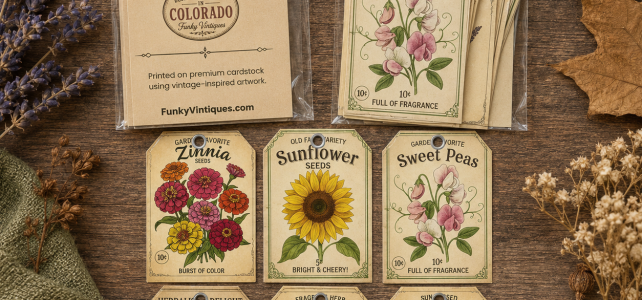 From Screen to Paper: How Our Vintage Tags Come to Life From Screen to Paper: How Our Vintage Tags Come to Life